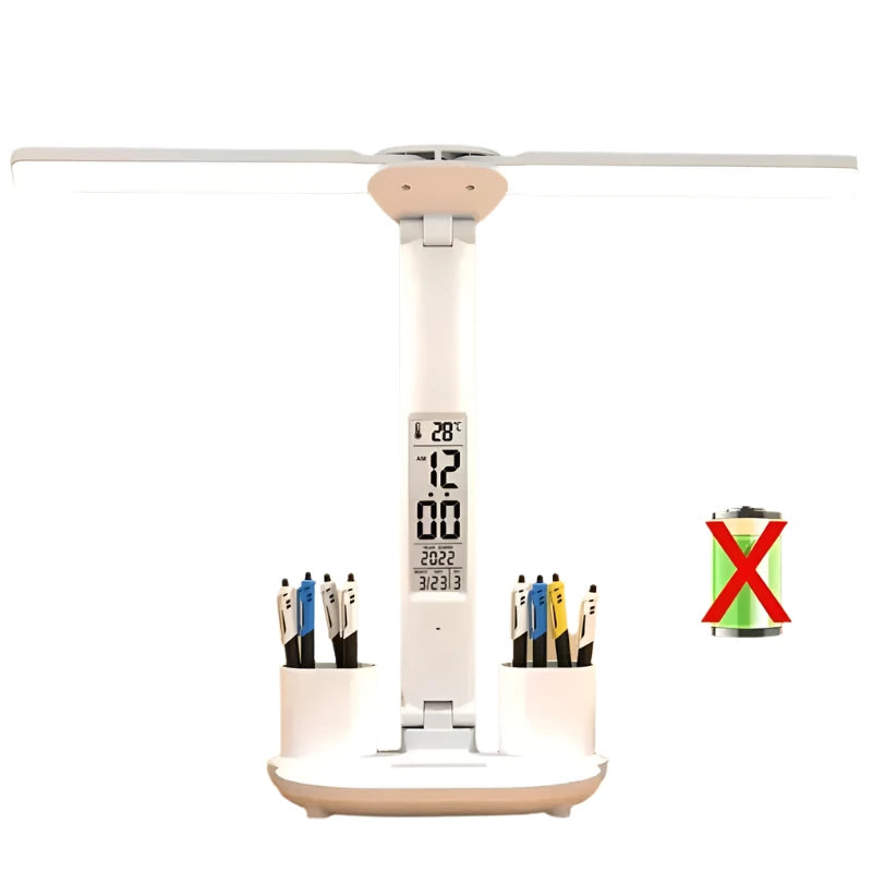 lampe LED double avec prise
