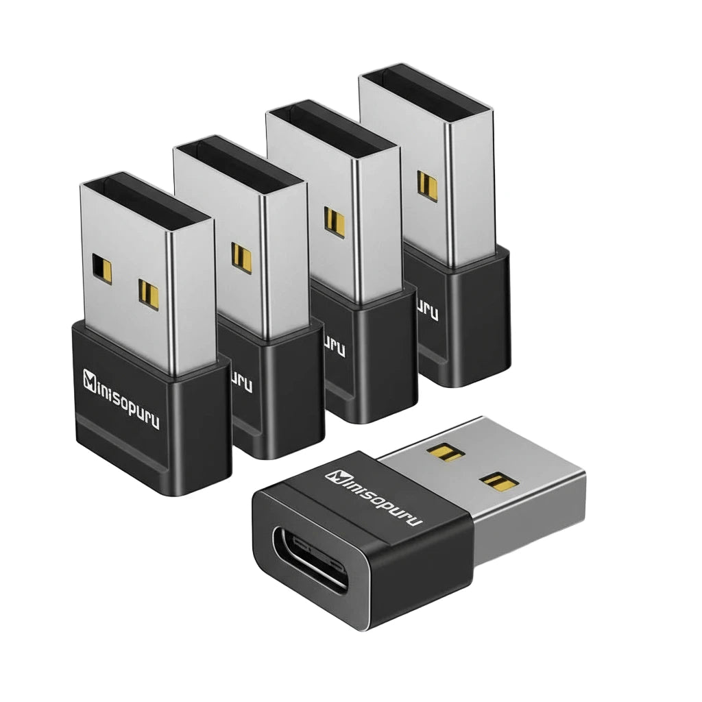Connecteur USB-C vers USB-A durable pour charge rapide et synchronisation