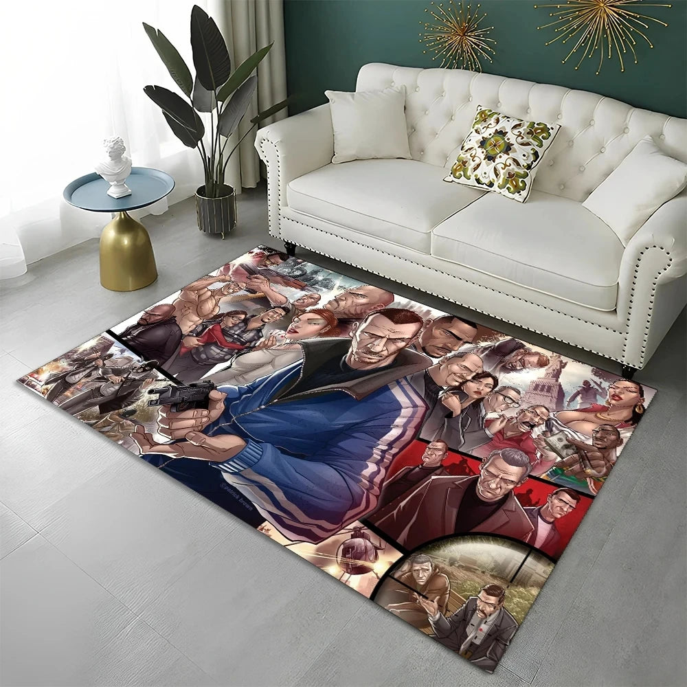 Tapis sol gamers gta perso