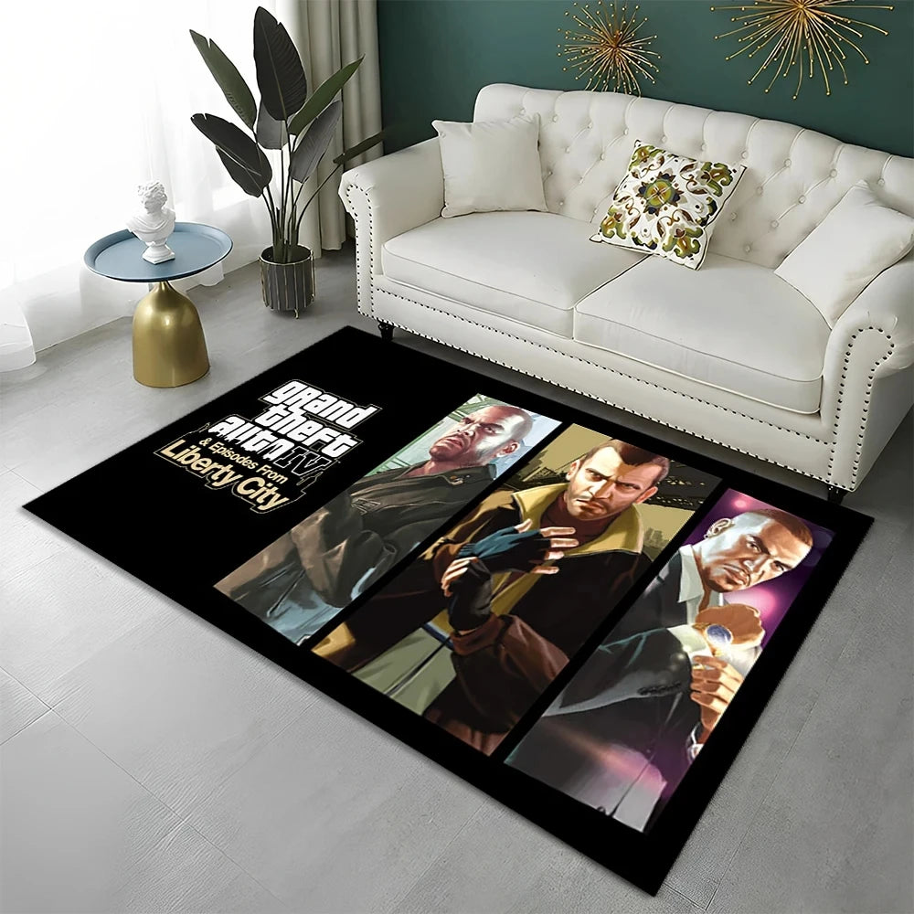 tapis sol gamer gta 4 liberty city