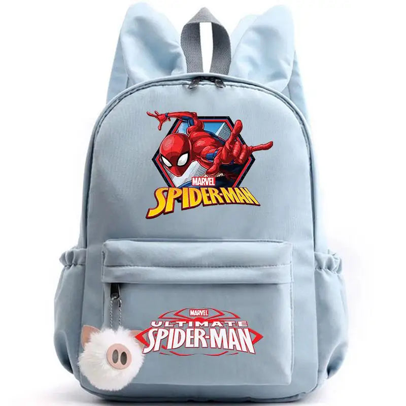 Sac à dos Marvel Spider-Man design rouge et bleu pour enfant