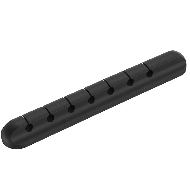 Organisateur de câbles de bureau, clips de fixation pour garder les fils bien rangés.