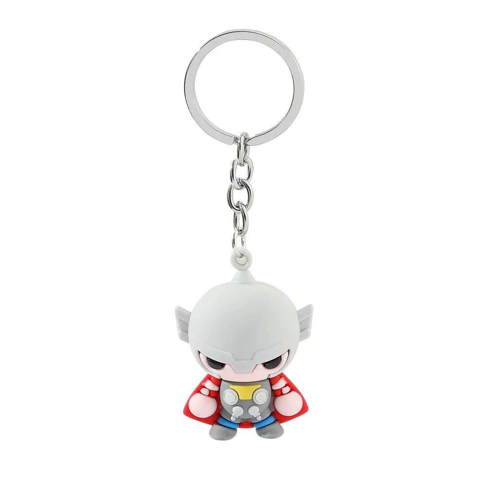 Porte-clés Marvel en silicone