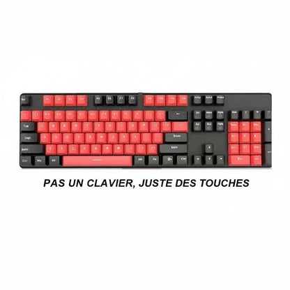 Keycaps de remplacement pour clavier gamer mécanique