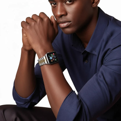 Bracelet de luxe pour Apple Watch Ultra 49 mm – acier poli