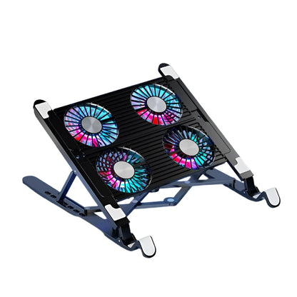 support ordinateur 4 ventilateurs
