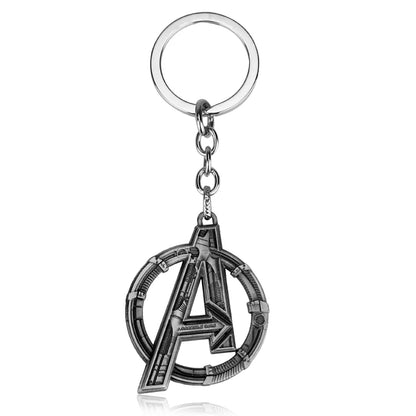 Porte-clés Marvel Avengers équipe de super-héros métal.
