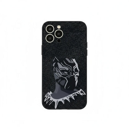 Étui Black Panther design élégant pour iPhone 13 et 14