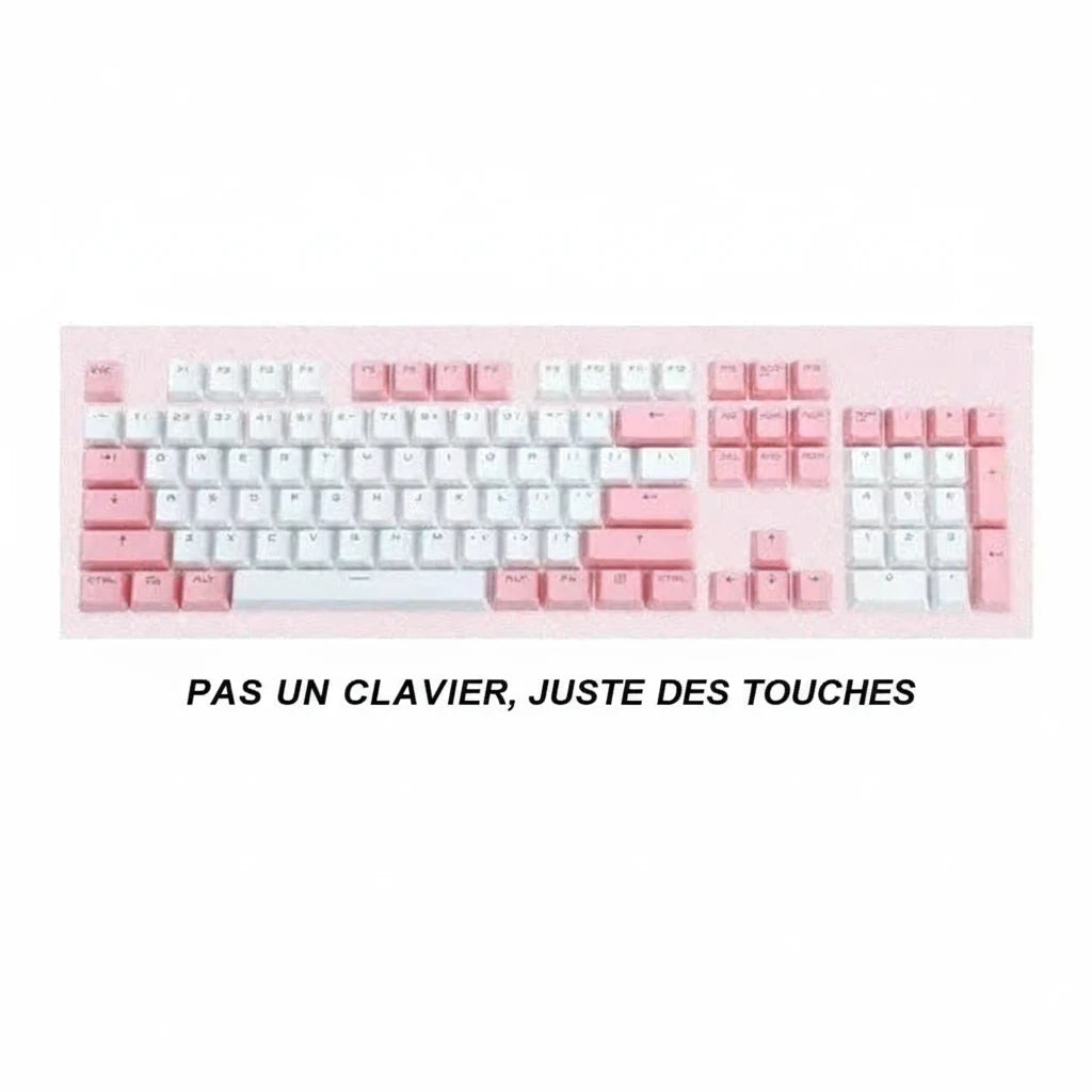 Kit complet de touches clavier mécanique ABS