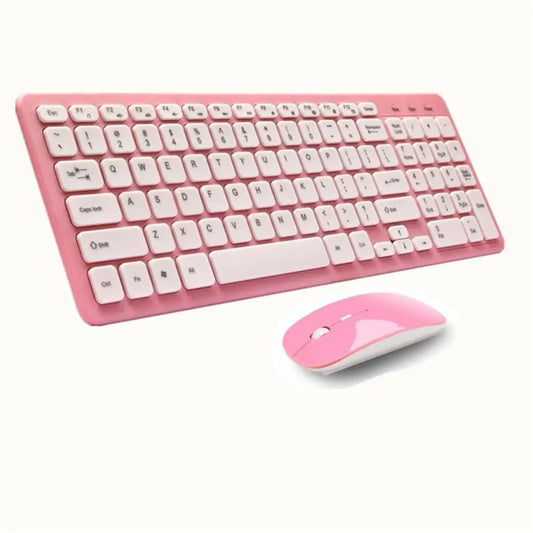 Clavier Français Sans Fil avec Souris