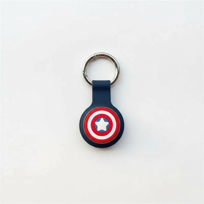 Coque AirTag Marvel résistante aux chocs, accessoire geek Apple original
