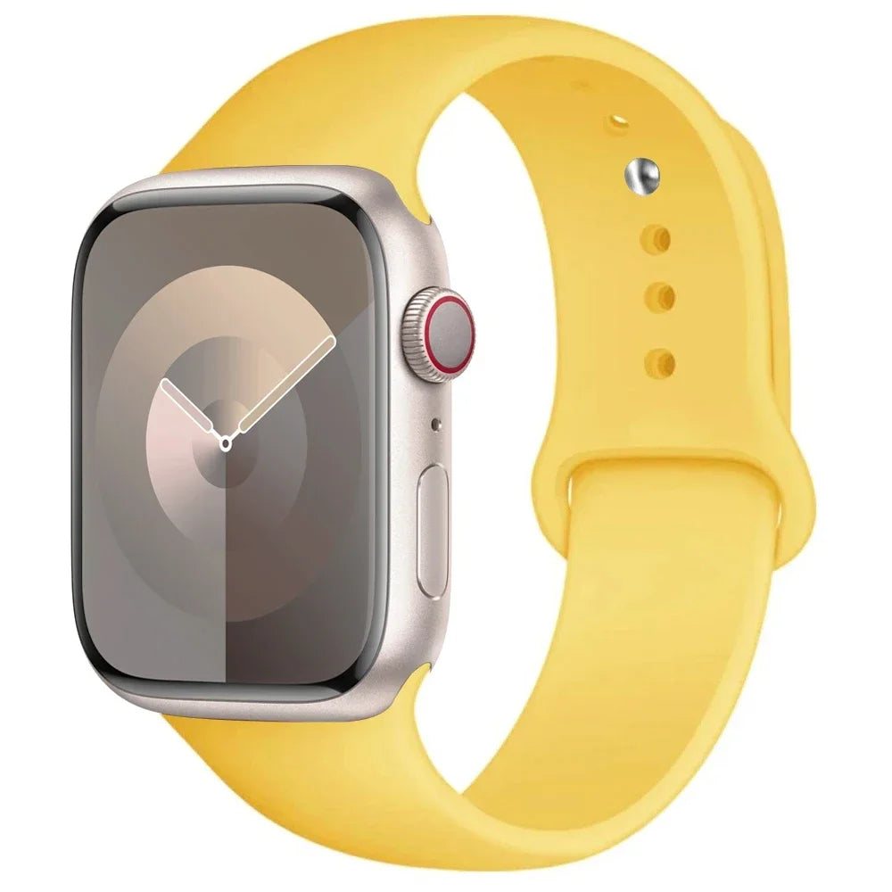 Bracelet iWatch sport blanc – compatible Series 8