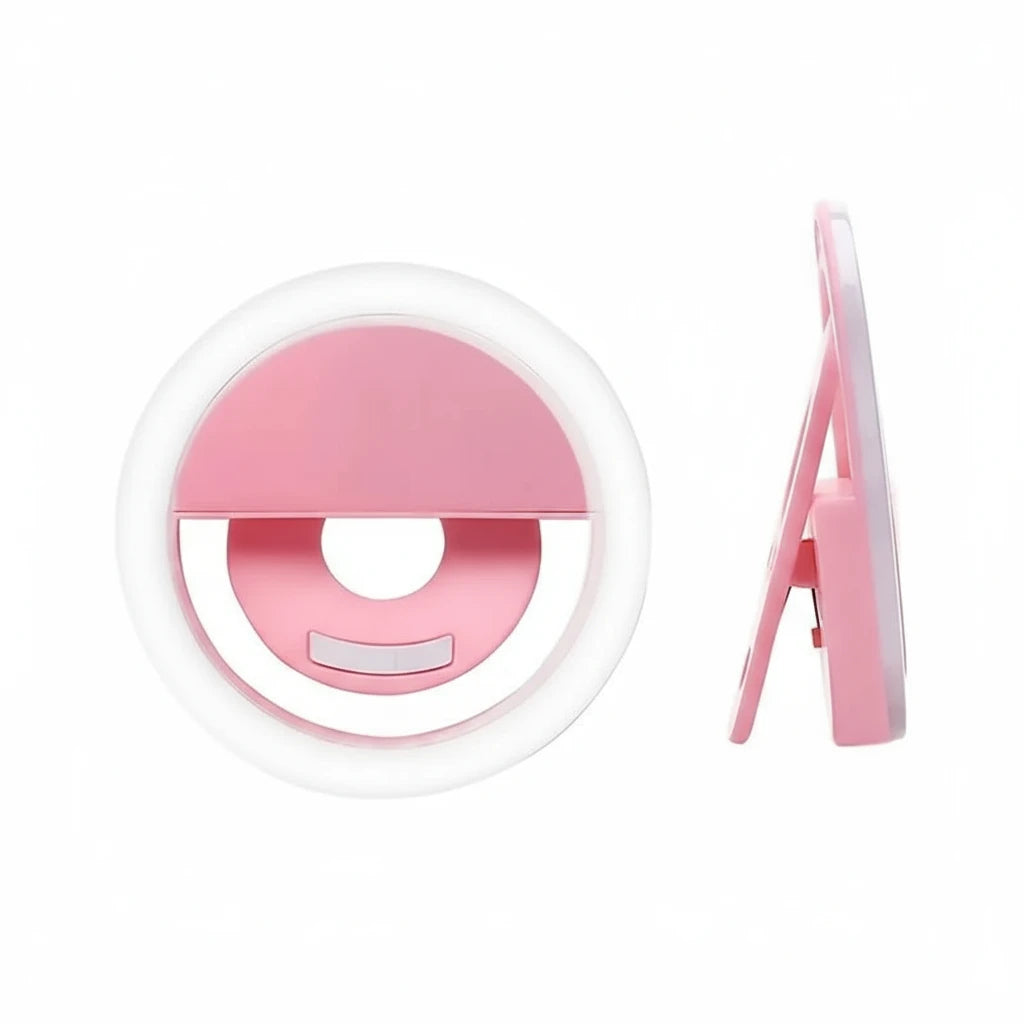 Anneau lumineux LED pour selfies et vidéos – lumière naturelle 5600K