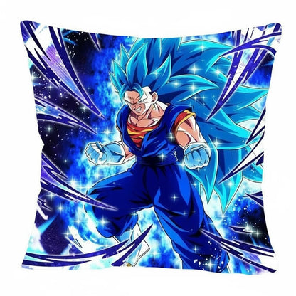 Housse de coussin Dragon Ball Z Vegeta impression HD décor anime