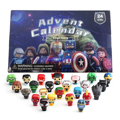 Figurines mini Q Marvel – Spiderman, Iron Man, Hulk et Captain America