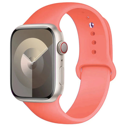 Bracelet silicone coloré – compatible Apple Watch SE