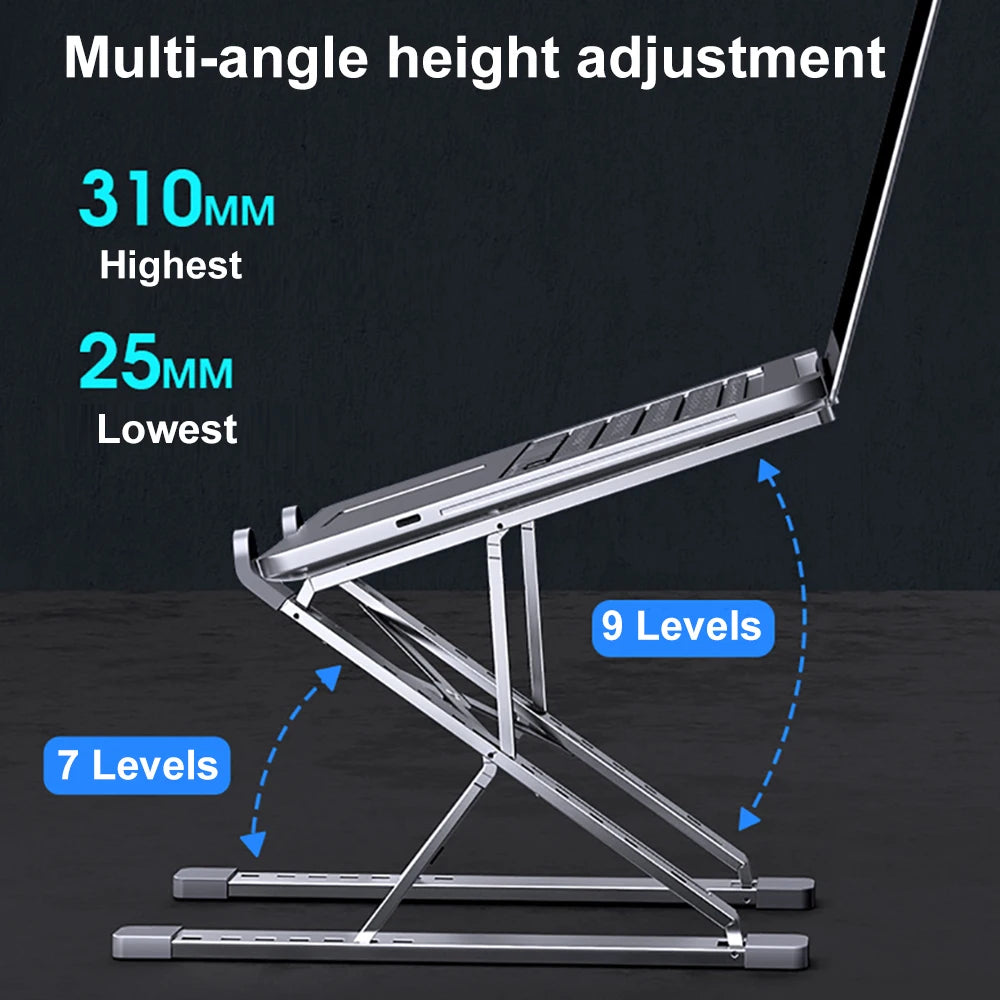Support ordinateur pliable