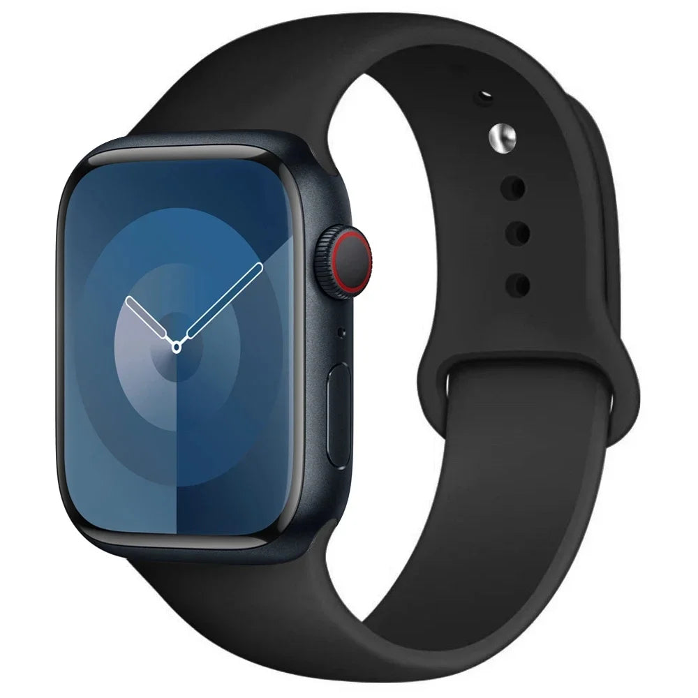 Bracelet silicone pour Apple Watch 40 mm – couleur blanche