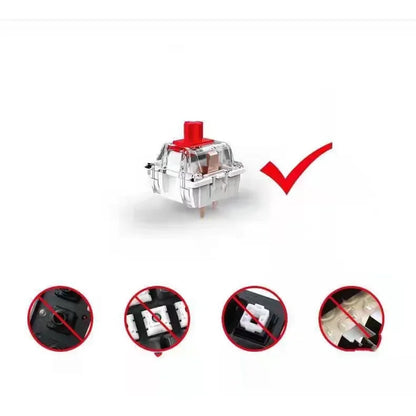 Keycap compatible Cherry MX pour personnaliser clavier mécanique