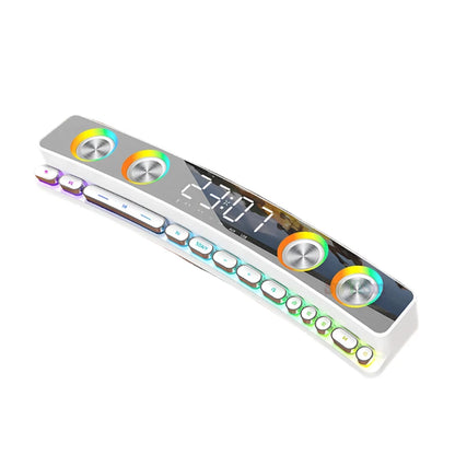 barre de son led couleur blanc