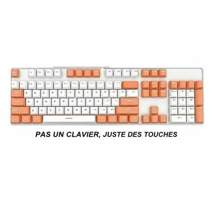 Ensemble de keycaps pour clavier mécanique RGB