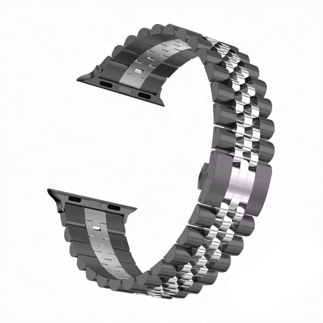 Bracelet en acier inoxydable pour Apple Watch – style élégant