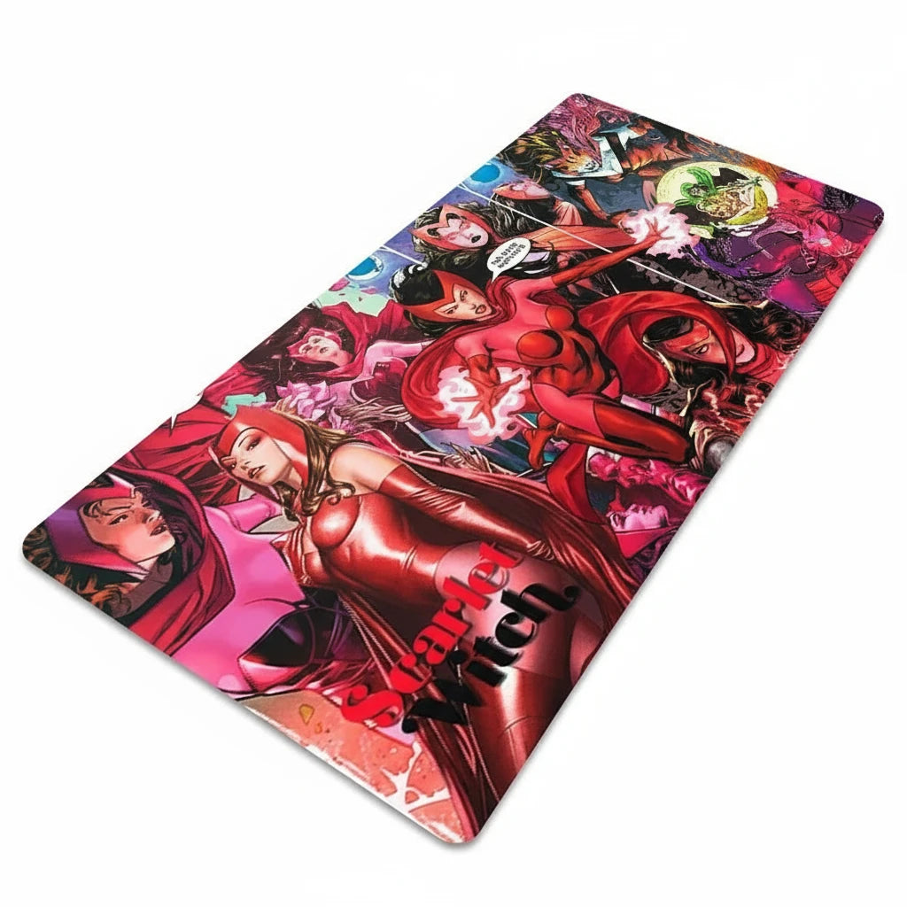 Tapis de souris Scarlet Witch Marvel – grand format pour clavier et souris gamer