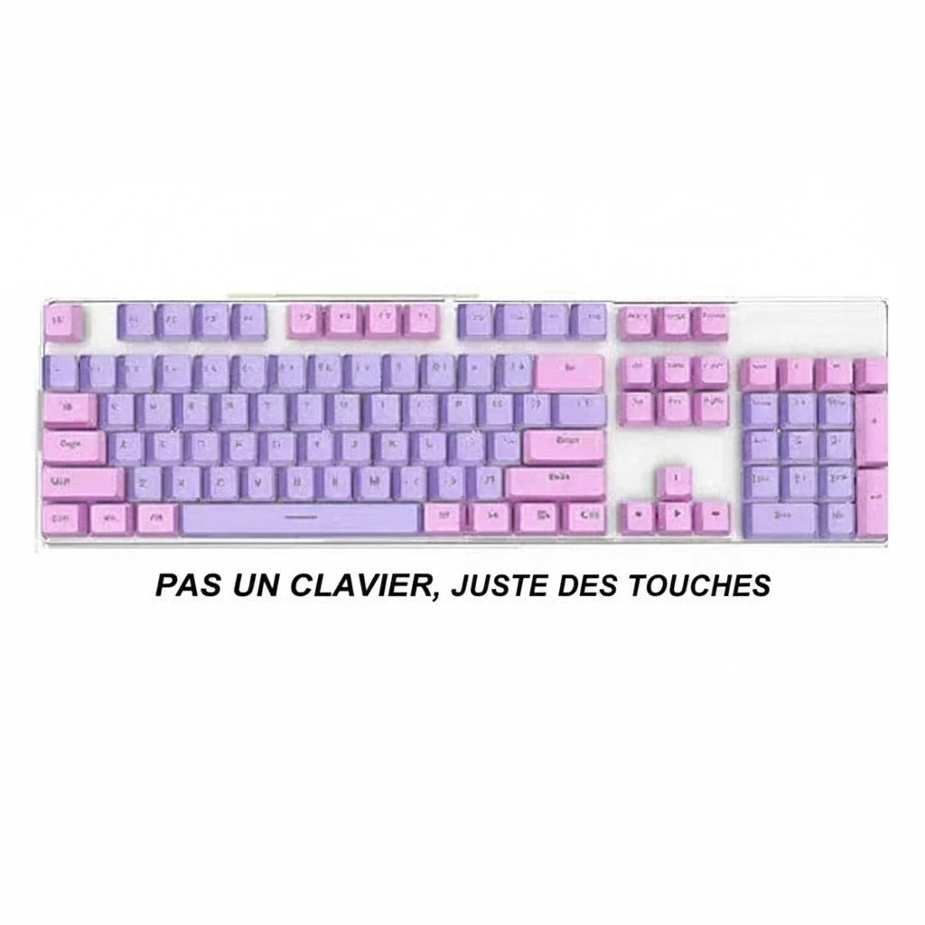 Touches de remplacement pour clavier mécanique gaming