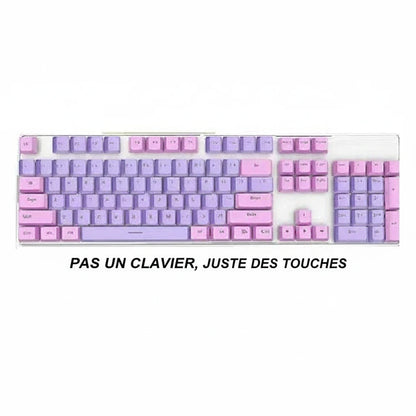 Touches de remplacement pour clavier mécanique gaming