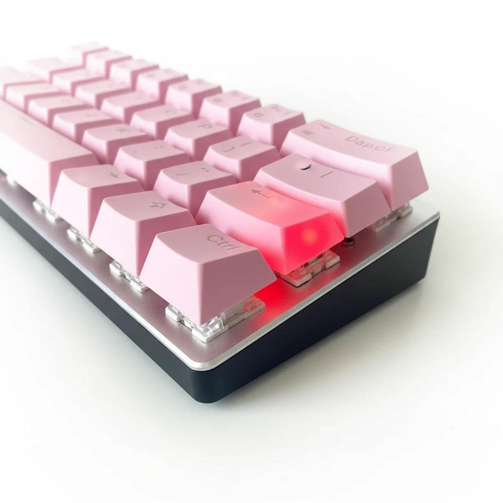 Touches de clavier mécaniques transparentes compatibles Cherry MX