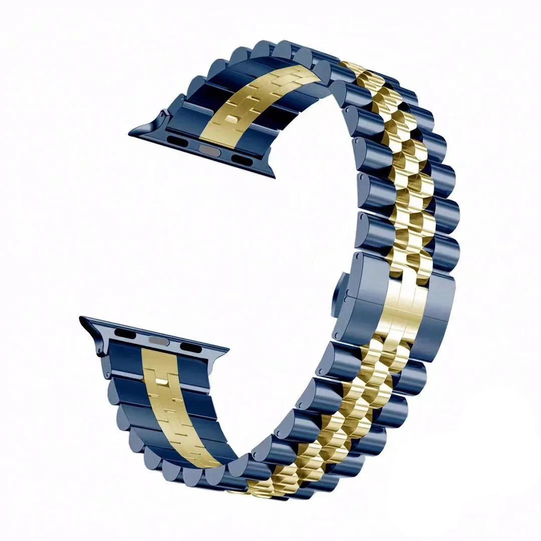 Bracelet acier noir Apple Watch – look moderne et sobre