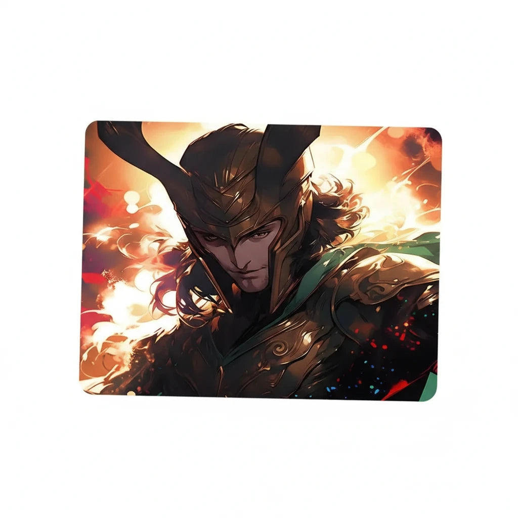 Tapis de souris Loki en caoutchouc antidérapant