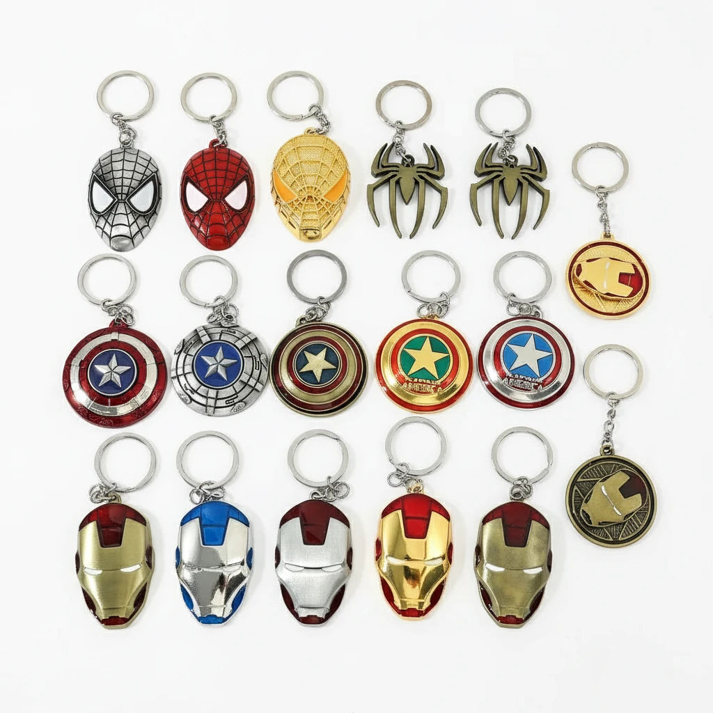 Porte-clés Marvel métal vintage collection Avengers.