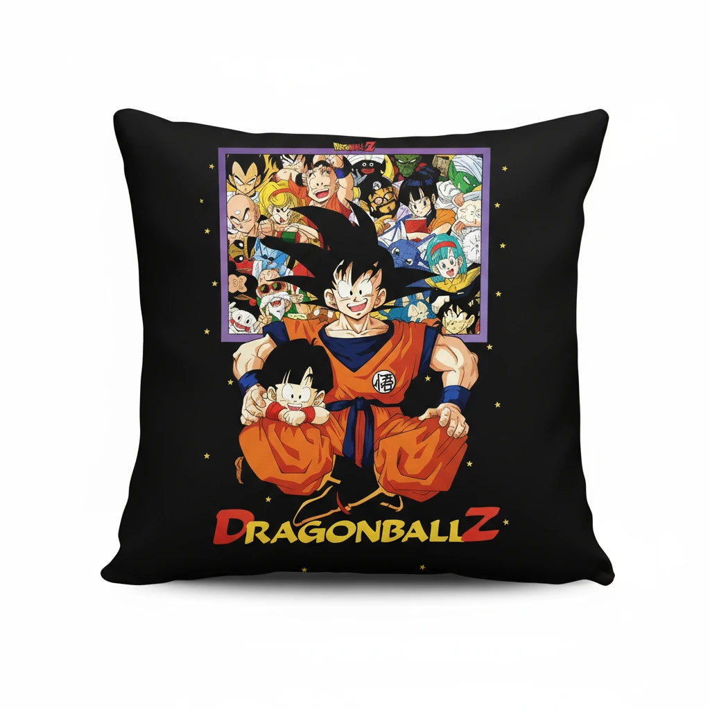 Housse d’oreiller DBZ Broly impression unilatérale HD