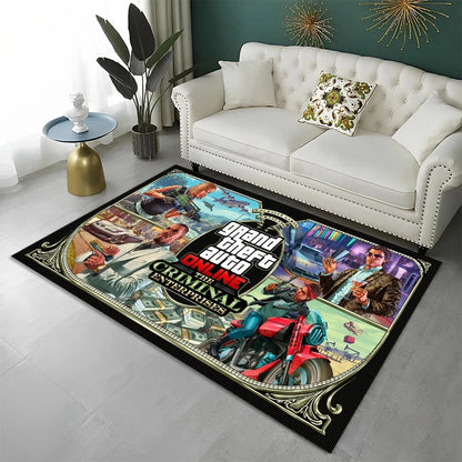 Tapis sol gamer GTA online the criminal enterprises