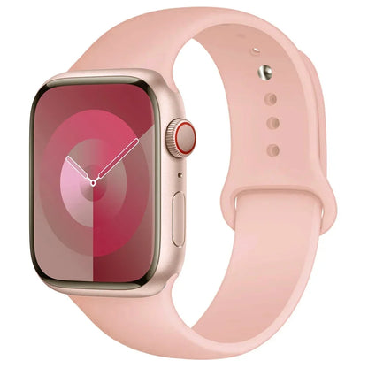 Bracelet silicone bleu Apple Watch – design moderne