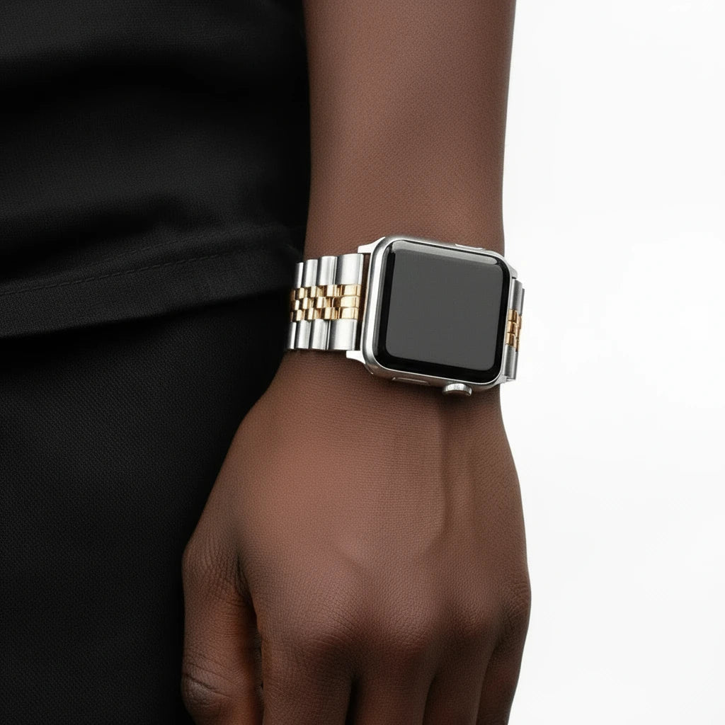 Bracelet Apple Watch 41 mm – design professionnel en acier
