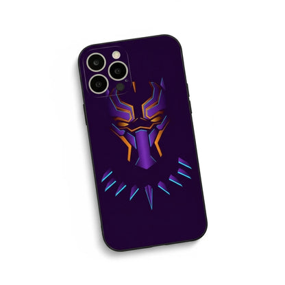 Étui TPU noir Black Panther anti-chute et anti-rayures