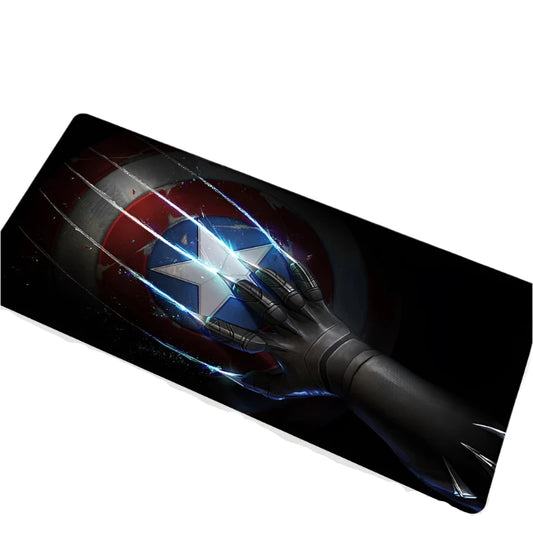 tapis souris gamer black panther captain america
