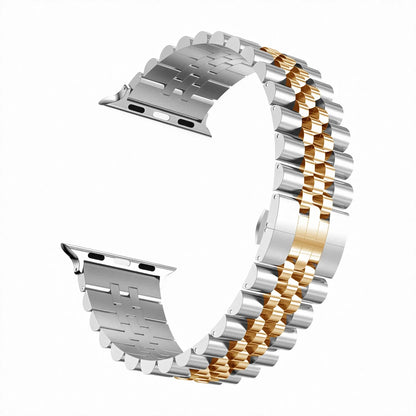 Bracelet Apple Watch Series 10 – style luxe en métal