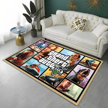 tapis sol gamer GTA V
