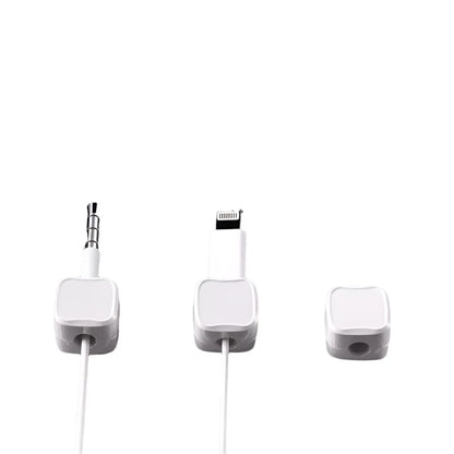 range cable en cube blanc 3 pieces