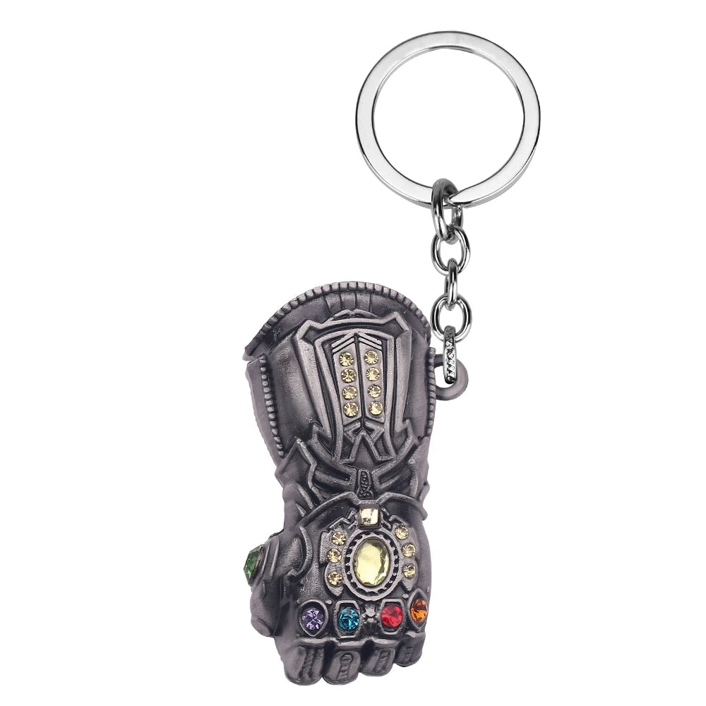Porte-clés Marvel Thanos Gauntlet miniature collector.