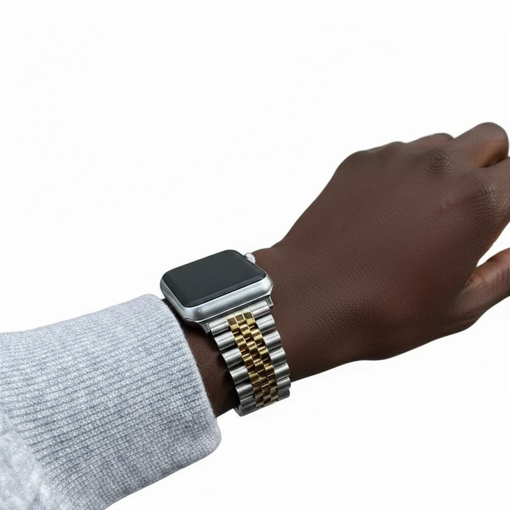 Bracelet Apple Watch 45 mm – finition brillante haut de gamme