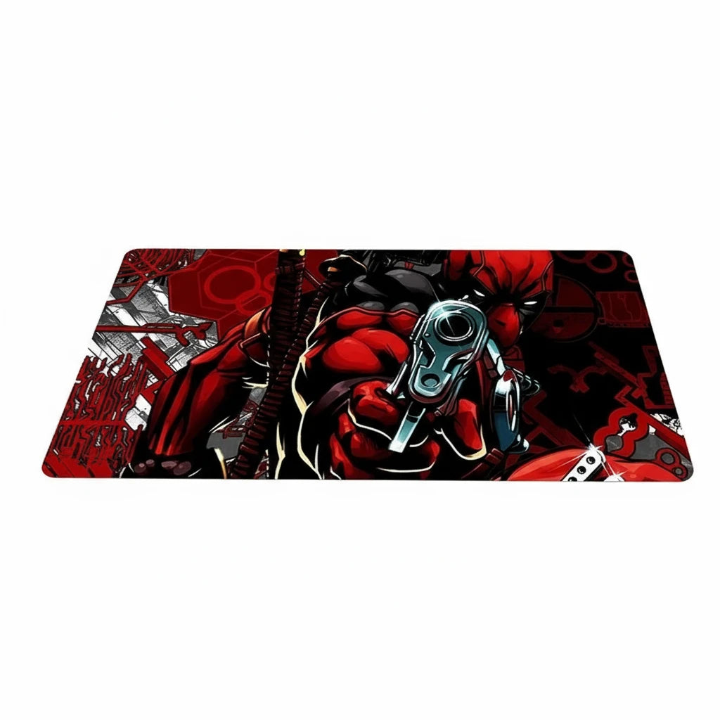 Tapis de bureau Marvel Deadpool – grand format pour clavier et souris gamer