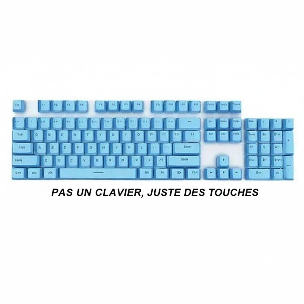 Touches universelles pour clavier mécanique PC
