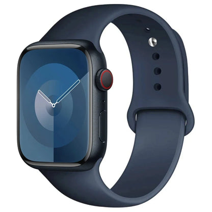 Bracelet silicone Apple Watch 38 mm – style minimaliste