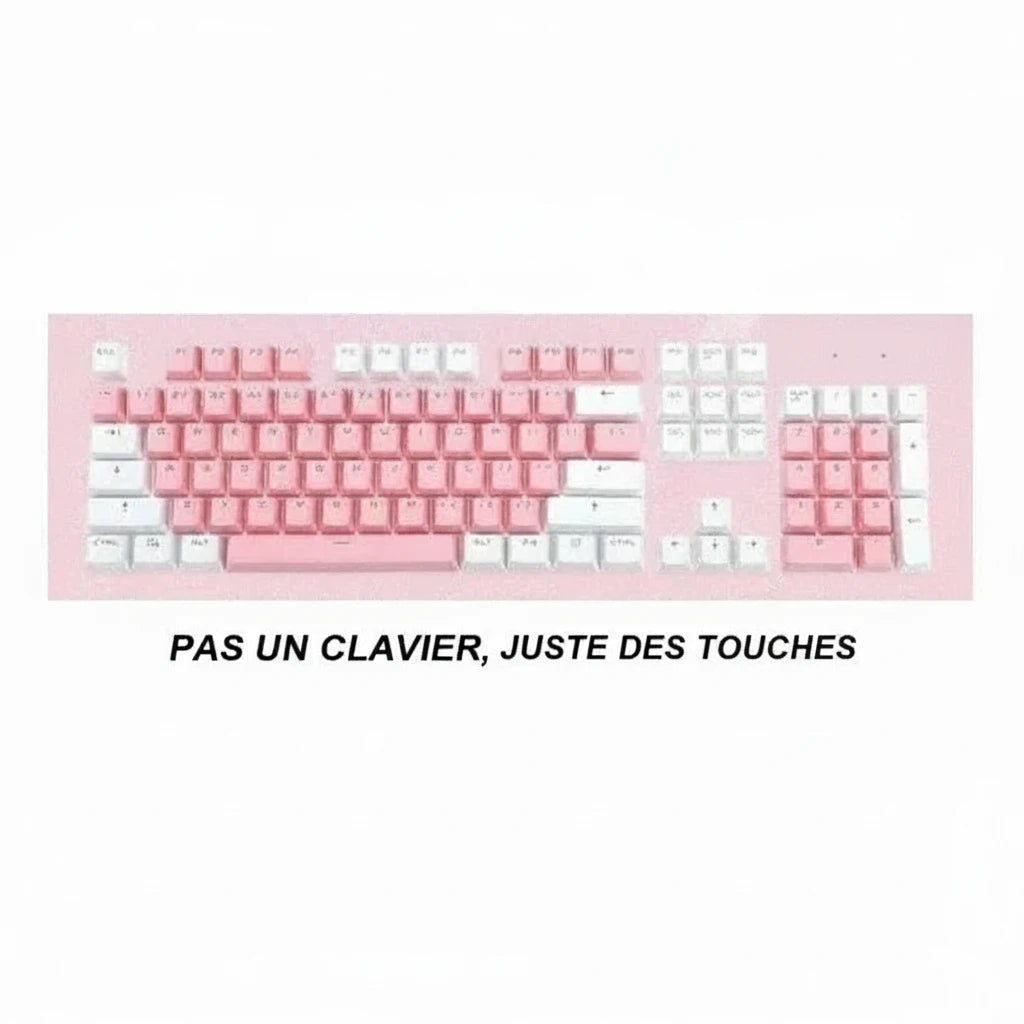 Touches de clavier compatibles Cherry MX avec rétroéclairage