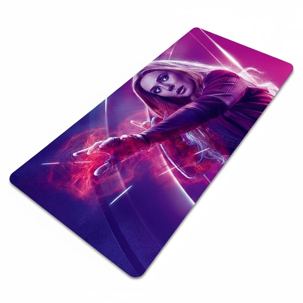 Accessoire Marvel pour setup PC – tapis de souris Scarlet Witch antidérapant 