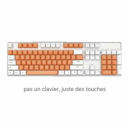 Ensemble de touches universelles pour clavier mécanique 104 touches